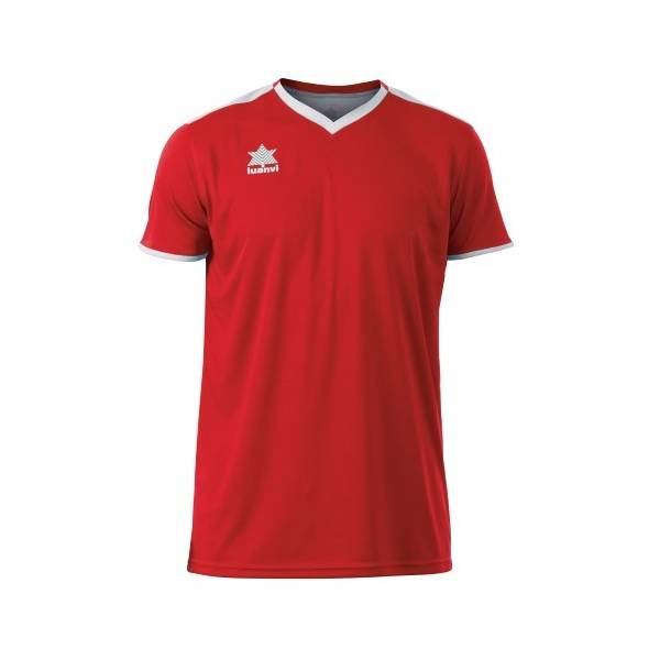 Camiseta Match LUANVI rojo