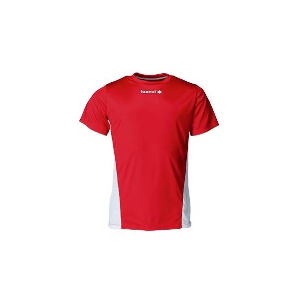 Camiseta manga corta Luanvi Race rojo