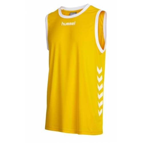 hummel Essential Reverse Sleeveless T-Shirt Camiseta Basket sin Mangas Rojo/Blanco 100% poliéster Unisex Talla 5XL Unisex Adulto 